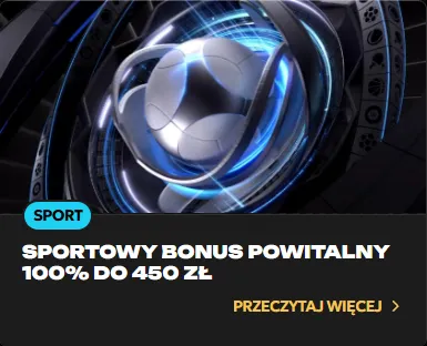 Zakłady sportowe w kasyno Spinsy Kasyno Spinsy – karta Sportowy Bonus Powitalny 100% do 450 zł z piłką